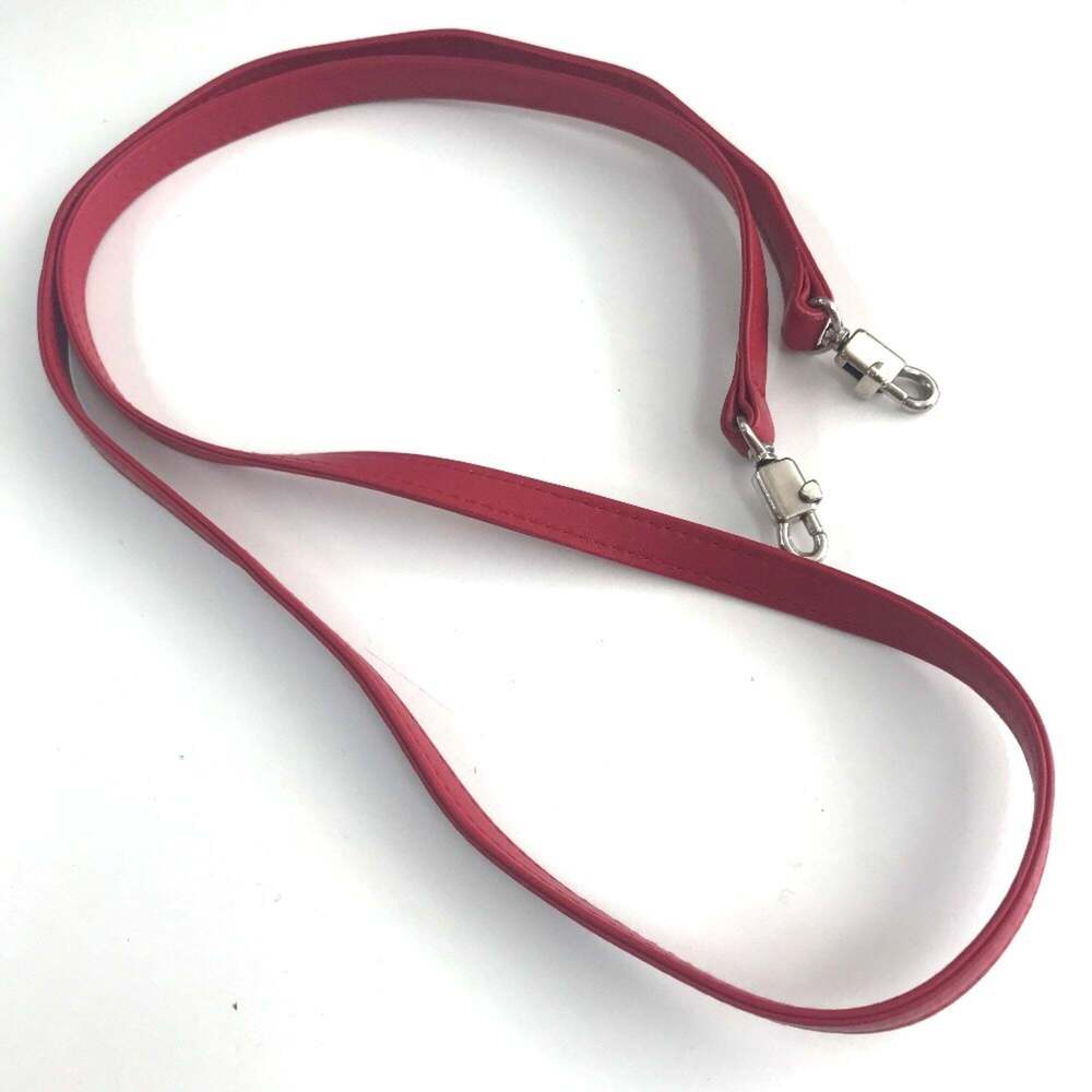 CHRISTIAN DIOR Red Leather Pochette Shoulder Bag - Picture 14 of 16